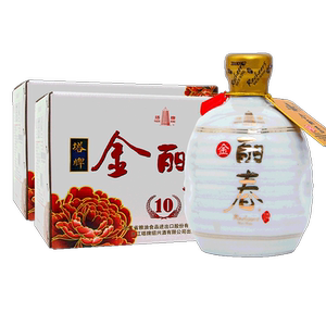 塔牌十年金丽350ml6瓶花雕酒黄酒