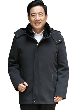 爸爸老人爷爷装棉袄60-70羽绒服