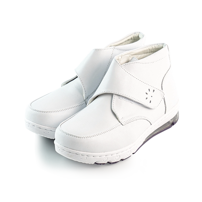 软底冬季加绒透气防臭增高护士鞋