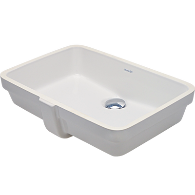杜拉维特方形陶瓷盆台下盆