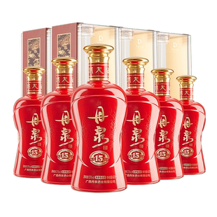 加量不加价】丹泉酒洞藏15加量装 53度酱香型白酒558mL*6瓶整箱