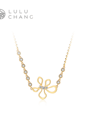 luluchang设计师夏季金色气质