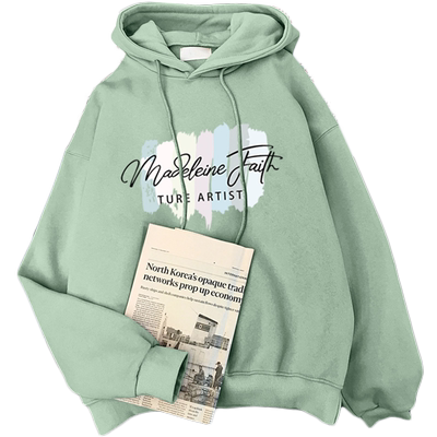 ins超火加绒卫衣女bfbf慵懒风cec