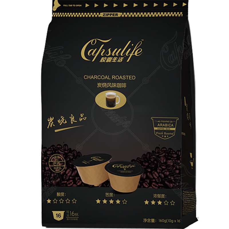 capsulife胶囊生活炭烧风味黑咖