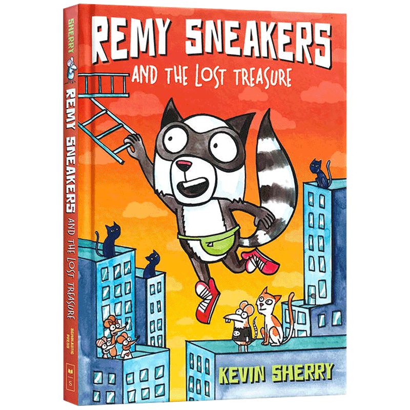 英文原版进口Remy Sneakers #2 Remy Sneakers and the Lost Treasure我的球鞋和丢失的宝藏儿童益智类启蒙认知图画故事书精装绘本