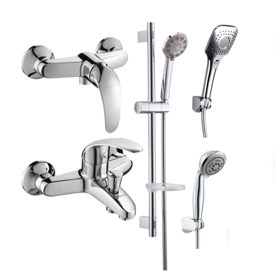 九牧简易花洒套装组合防烫混水阀