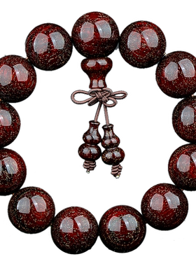 星玺孤品爆满小叶紫檀手串18mm