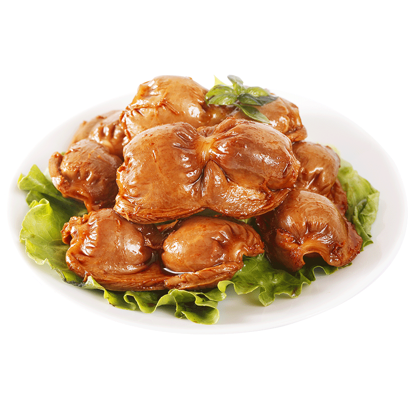 绿盛鸭胗鸭肫零食小吃香辣即食追剧休闲食品卤味熟食单独小包装