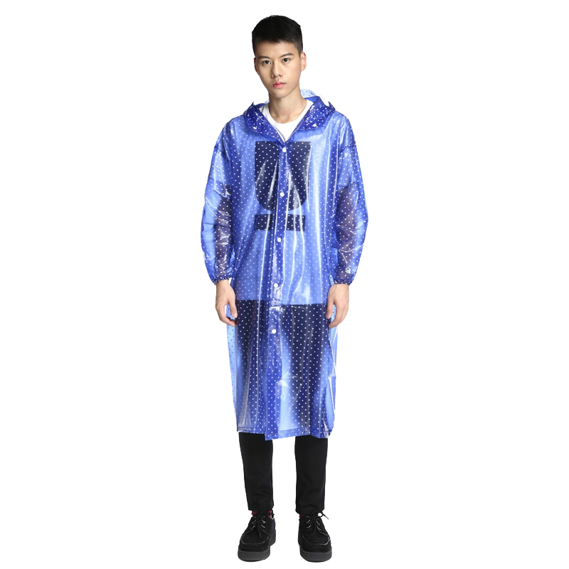 百利达户外男女旅行单人时尚走路风衣雨衣连体成人防水雨披