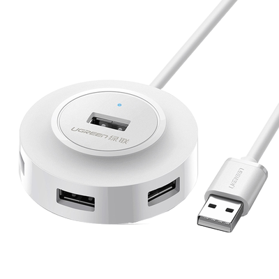 绿联usb分线器一拖四扩展器多口