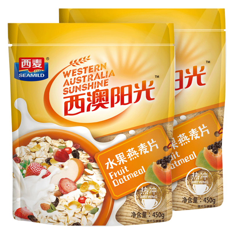 原味冲泡营养轻食代餐水果燕麦片