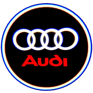 奥迪迎宾灯S3 S4 S5 S6 S7 S8SQ5改装车门镭射灯装饰投影灯专用