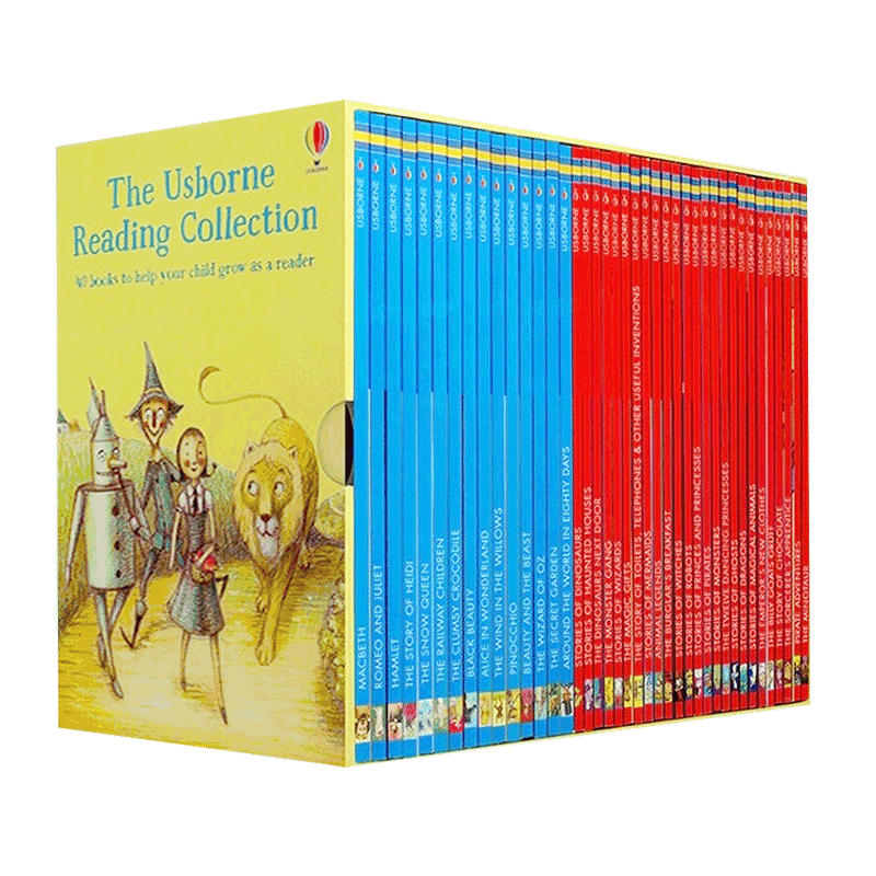 赠音频 正版 我的第三个图书馆40册Usborne Reading Collection英文原版绘本 第一图书馆系列第3套My First Reading Library分级