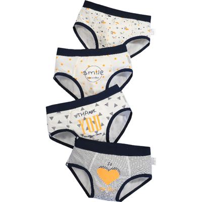 4条装南极人男童内裤三角裤纯棉