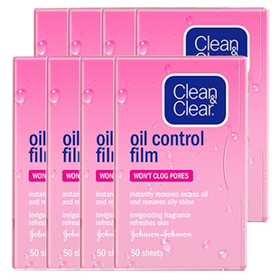 cleanclear可伶可俐吸油纸脸部控油吸油粉膜面部去油面巾油面纸