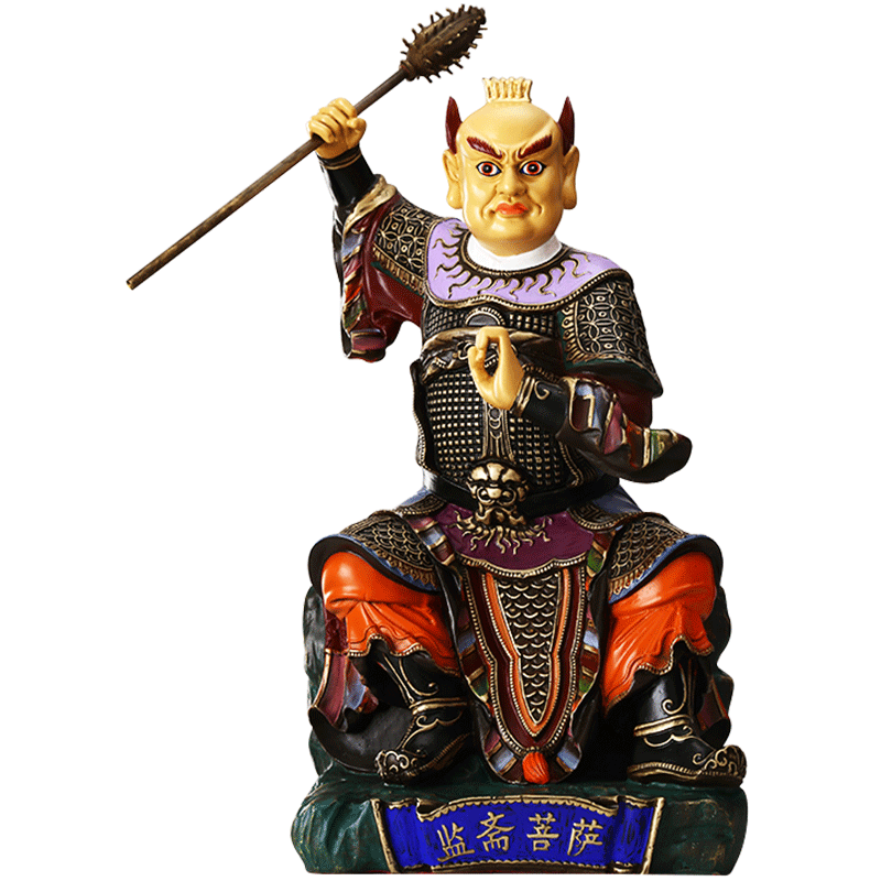 监斋使者寺院供奉神像圆通佛具