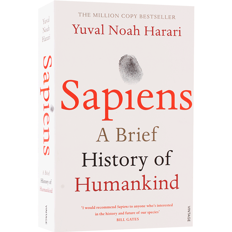 现货 人类简史 从动物到上帝 英文原版 Sapiens:A Brief History of Humankind 世界通史 以色列历史学家尤瓦尔 赫拉利 Harari