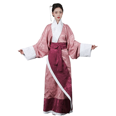 曲裾交领非古装汉服中国风