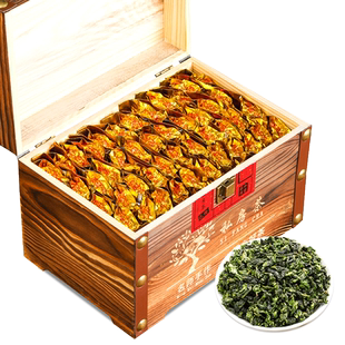 2025新茶铁观音浓香型茶叶500g实木送礼礼盒装1725兰花香茶抚月堂