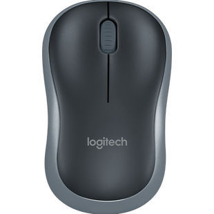 罗技M185无线鼠标笔记本台式USB电脑商务办公家用M221便携省电