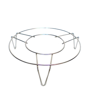 特小蒸架小号隔水炖家用锅里放不锈钢迷你三角蒸盘架子圆形放锅架