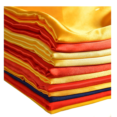 金黄色布料黄布绸缎布