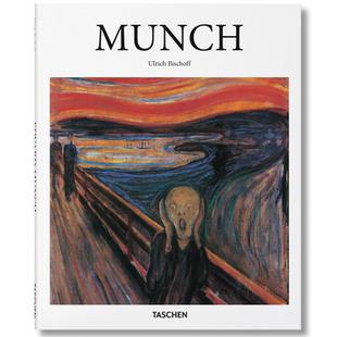 【现货】[TASCHEN]英文原版 Munch 蒙克 绘画作品集 现代表现主义先驱 爱德华蒙克画册集 基础艺术类书籍 善本图书