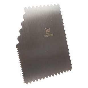 三能不锈钢三角齿型刮板 齿形三角刮板刮片SN4081SN4098烘焙工具