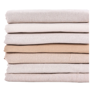 麻布布料亚麻布纯色沙发布料面料棉麻布粗麻桌布挂布布头清仓处理