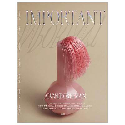 【订阅】 Important 艺术杂志 丹麦英文原版 年订1期 A171 善本图书