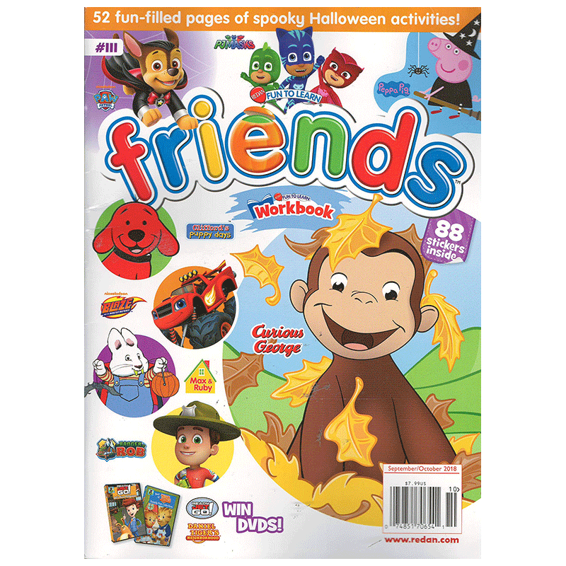 【订阅】 Fun To Learn Friends 儿童杂志 英国英文原版 年订15期 J028 善本图书