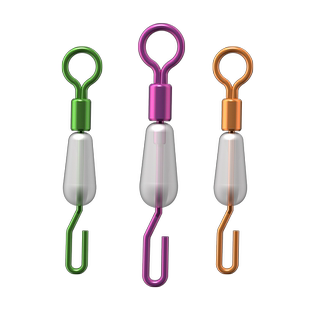 小凤仙硅胶子线夹快速换子线连接器八字环别针强拉力垂钓鱼具配件