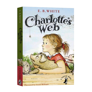 赠音频英文原版 夏洛特的网 英版 夏洛的网Charlotte's Web 1953年纽伯瑞奖作品英语小说书 E.B.White怀特Harper Collins进口