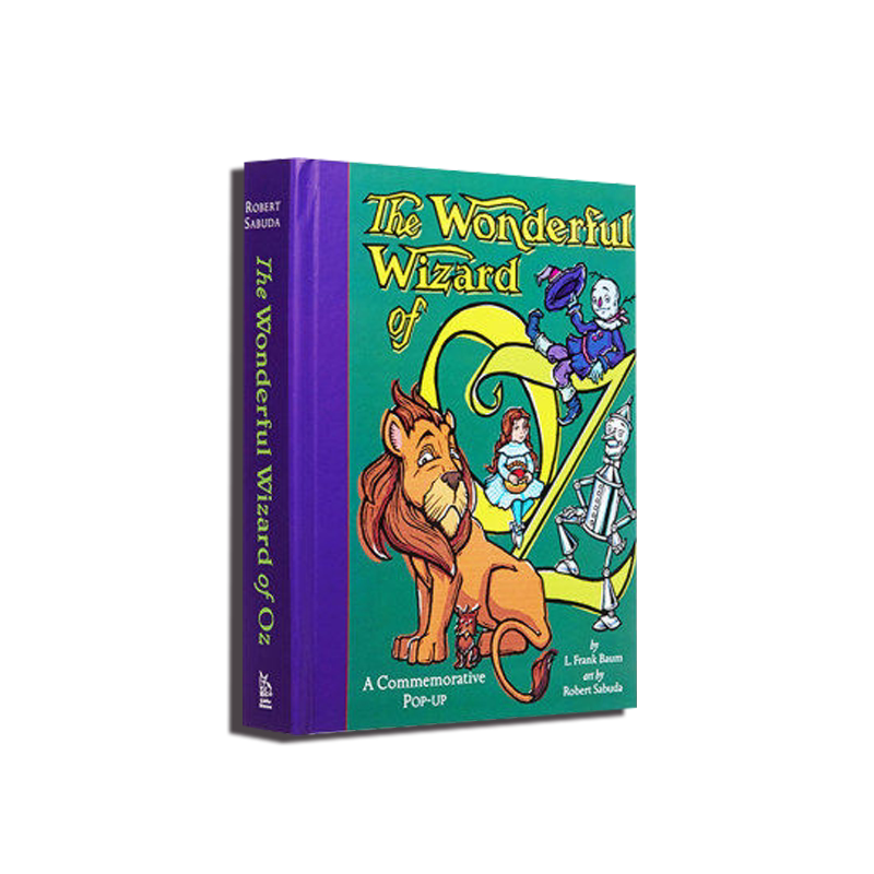 现货 英文原版 绿野仙踪3D立体书 The Wonderful Wizard Of OZ 儿童节礼物pop up立体书趣味英语童话故事绘本图画书