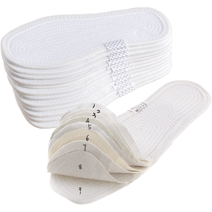 布鞋垫纯棉全棉布鞋垫女款吸汗防臭透气男士纯棉布鞋垫女夏薄男款