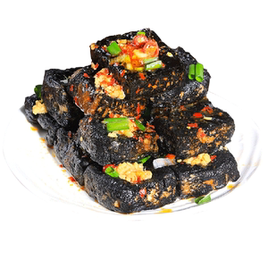 正宗黑色老长沙香辣臭豆腐生胚