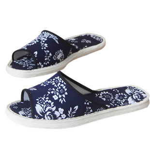 女士居家布拖鞋男千层底手工防滑家居平跟女鞋子春夏季布底拖鞋女