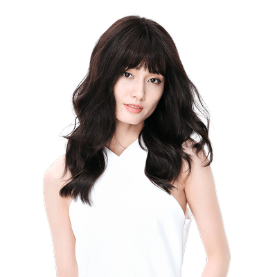 Rebeccayouth中长卷假发片大面积