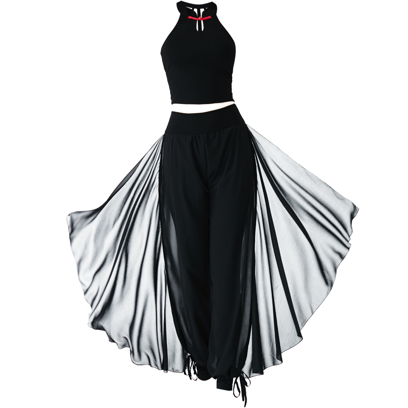 菩媞舞韵白色瑜伽服女套装春夏款