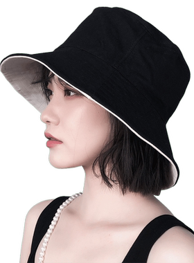 双面戴女日系网红ins遮阳帽子