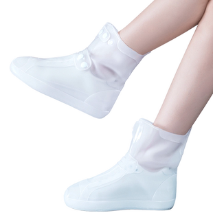 雨鞋套便携防水防滑雨鞋男女款水鞋雨天加厚耐磨雨靴套鞋儿童硅胶