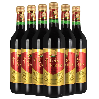 丰收中国红利口葡萄酒750ml*6支