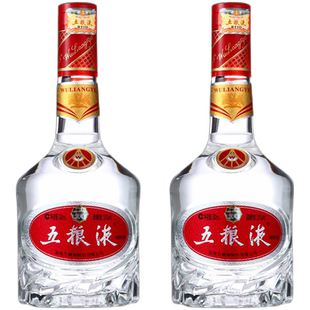 【年货抢购中】五粮液39度500mL*2瓶浓香白酒旗舰店官方正品保真