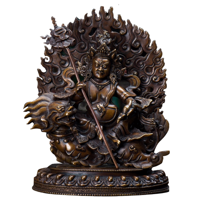 欧斯特尼泊尔手工紫铜摆件