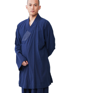 慈缘僧服春夏季薄款小褂吸汗僧衣罗汉褂男女套装棉麻可机洗僧袍