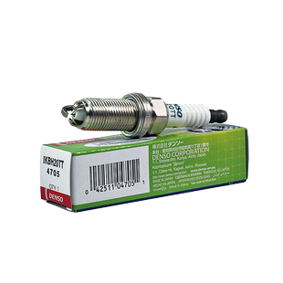 电装IKBH20TT适用霸道皇冠锐志普拉多三极双针铱铂金火花塞 6支装