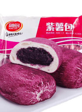 龙旺紫薯包540g馒头速冻