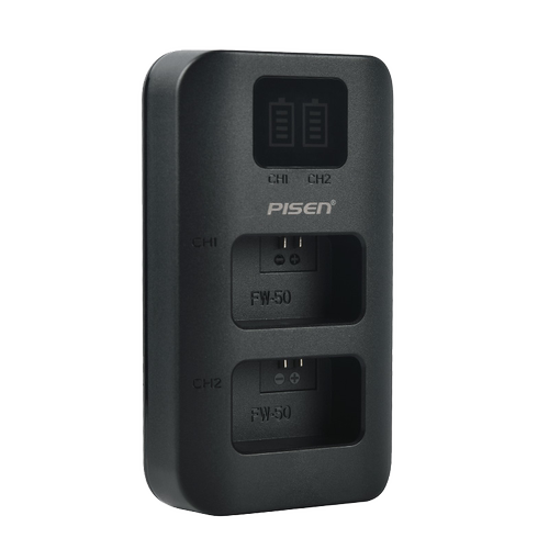 品胜适用于索尼np-fw50电池充电器微单ZVE10 A6400相机A6100 A6500 A6000 A7S2 A7R2 A7 A72 A7R/S a6300座充
