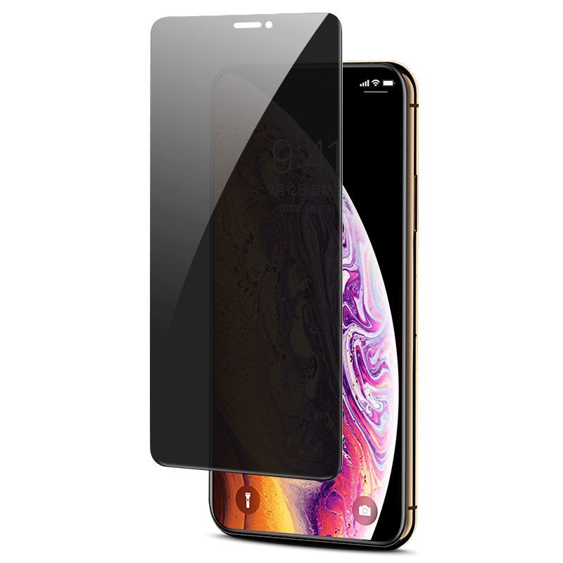 适用苹果13防窥钢化膜iPhone11防偷窥15/16防窥膜17全屏xr手机14pro新款x防摔xs贴膜12mini窥屏7p/8plus挡max
