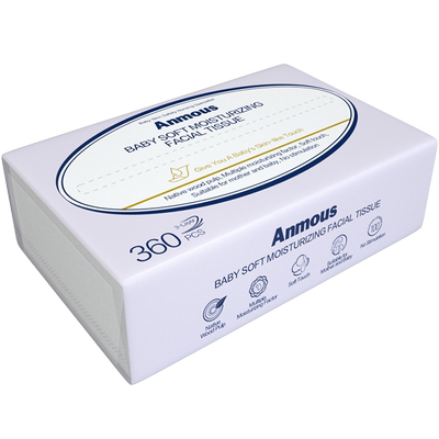 安慕斯婴儿云柔巾120抽48包